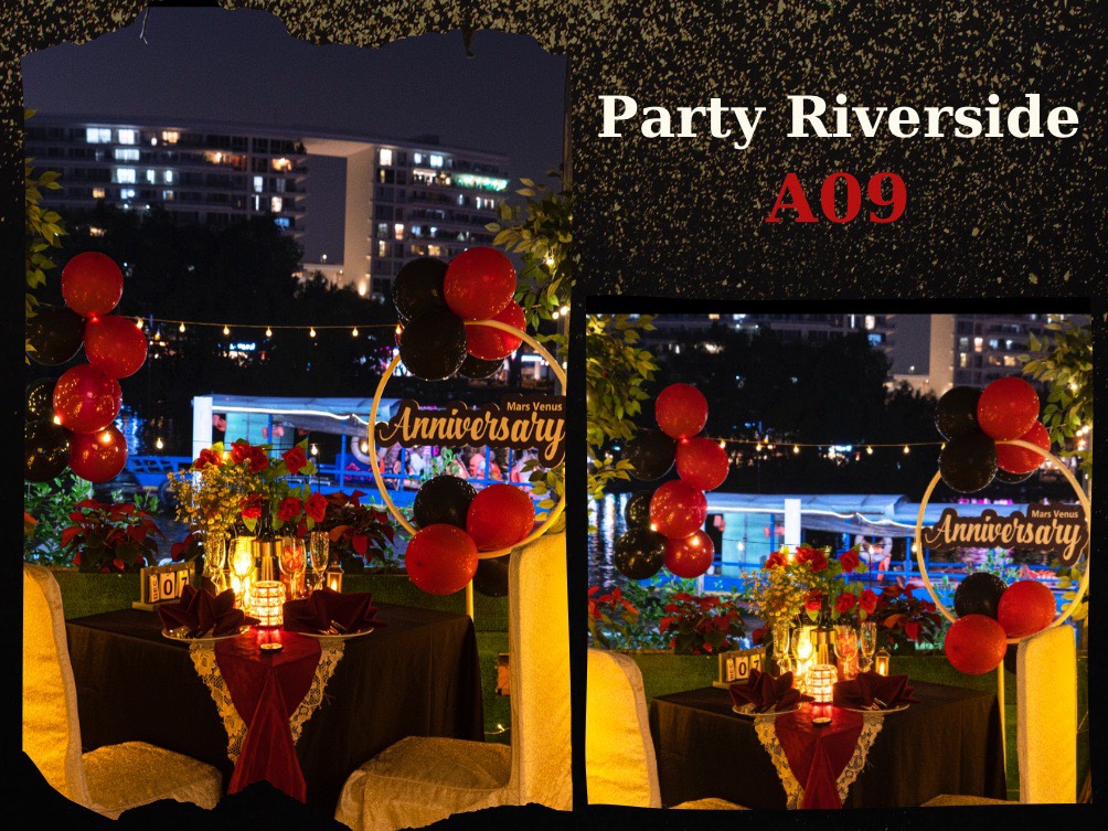 Trang trí A09W - Party Riverside